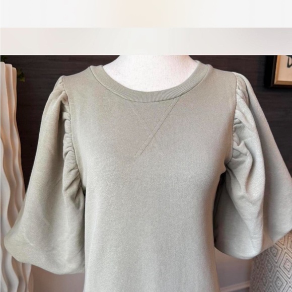 Rebecca Minkoff Tan Puff Sleeve Sheath Dress - Picture 3 of 7